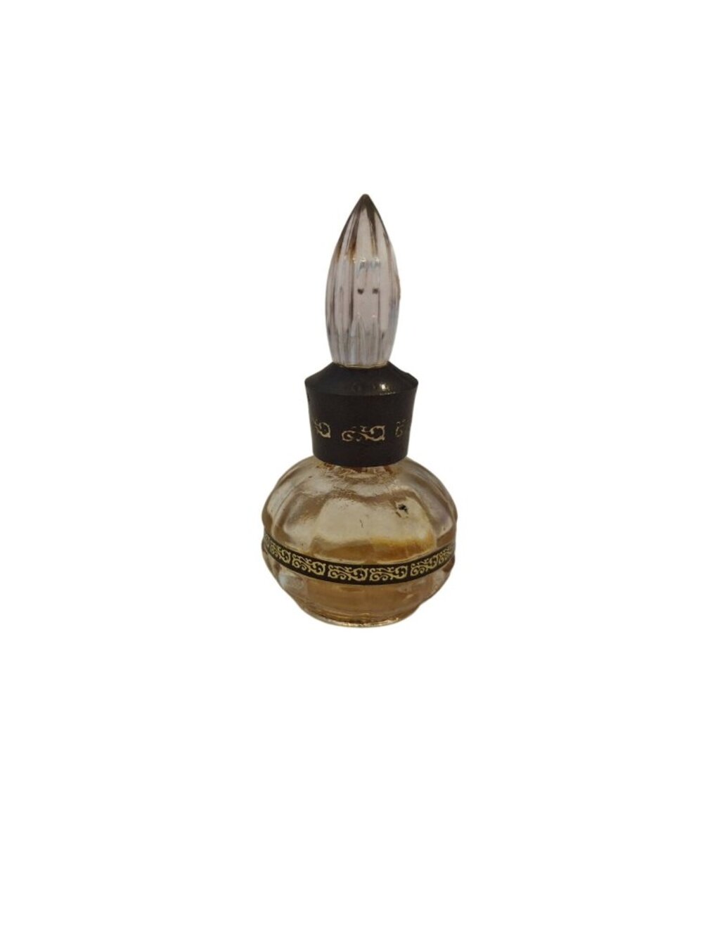 Vintage Avon Imperial Garden Musk Perfume Bottle Glass Stopper Vanity Collectibl
